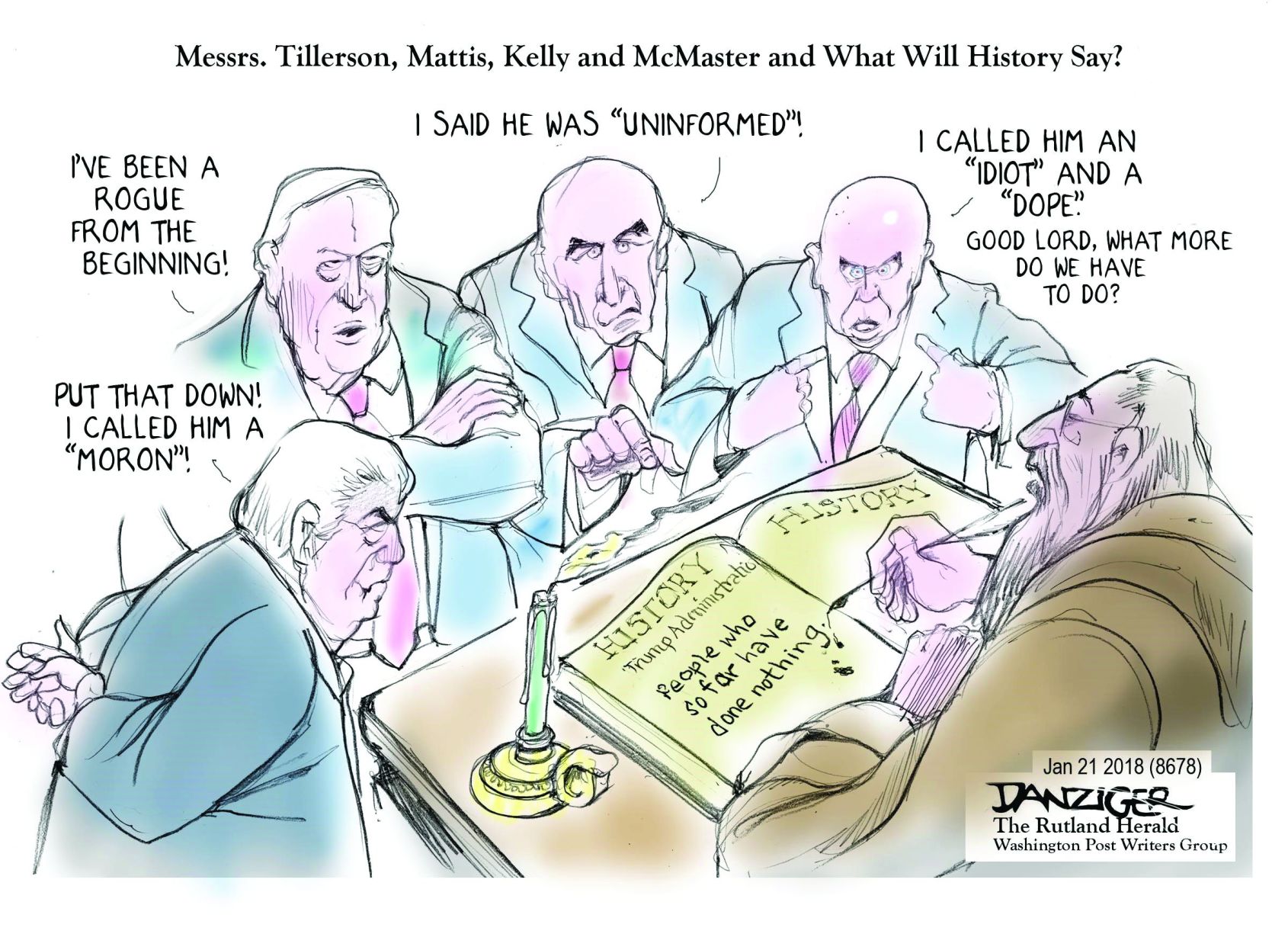 Jeff Danziger cartoon